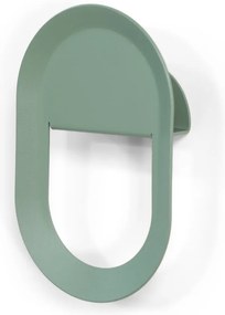 Szürkészöld fali acél akasztó Coucou – Spinder Design