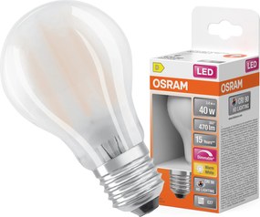 Led izzó A60 E27 3.4W 40W 470lm 2700K Meleg CRI90 Filament Tompítható