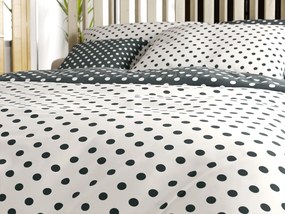 Colam fehér pamut ágyneműhuzat