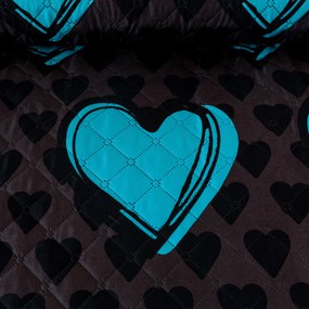 Ágytakaró KASUGA, türkiz Méret: 170 x 210 cm