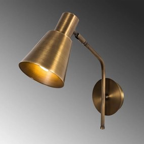 Bronzszínű fali lámpa ø 15 cm Sivani – Opviq lights