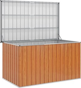 vidaXL Kültéri Tároló Doboz Horganyzott Acél 171 x 99 x 93 cm