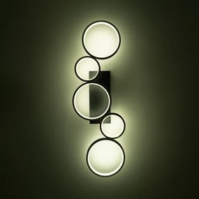 BRILAGI - LED dimmelhető mennyezeti lámpa RINGO LED/34W/230V fekete + távirányító