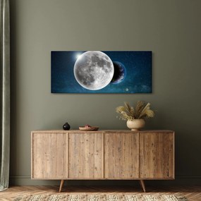 Kép - Föld holdfogyatkozásban (120x50 cm)