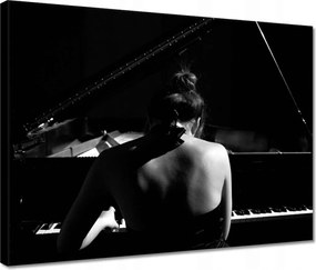 Vászonkép 40x30 Zene Szerelmem Szenvedély