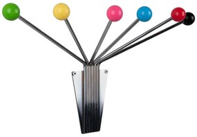 Ezüstszínű fém fali fogas Neptune – PT LIVING