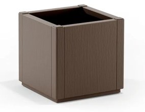 STEFANPLAST Virágcserép ETHICA téglalap alakú, világosszürke