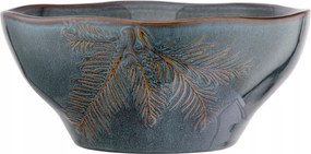 Kerámia tál 600ml Retro Fenyőerdő