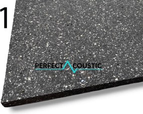 Elitexa extra sűrű színes öntapadós hangelnyelő panel - 50x100x2cm , 4 barna