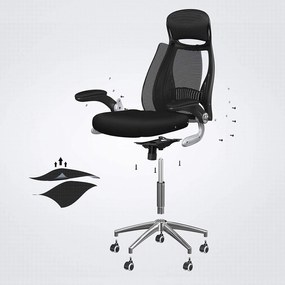 Irodai szék, ergonómikus hálós forgószék