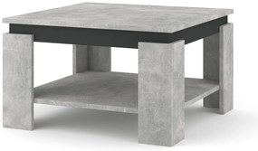 Dohányzóasztal Világos ATELIER/ANTRACIT Színben