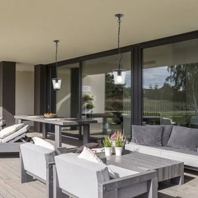 Rabalux 7268 - Kültéri csillár láncon SAVANO 1xE27/40W/230V IP44