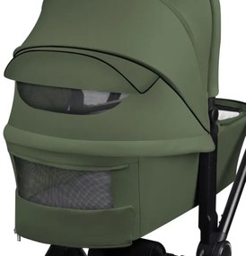 Lionelo - MIKA PLUS 2 az 1-ben kombinált babakocsi, olívazöld