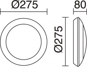 Novolux PIRO 559B-G31X1A-01 Süllyesztett mennyezeti lámpa 1x11W/GX53 1300LM IP66