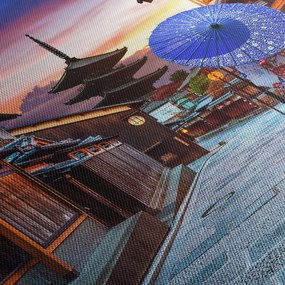 Kép - Ázsiai nő (120x50 cm)