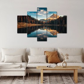 Kép - alpesi, olaszország, dolomitok, Antorno (150x105 cm)