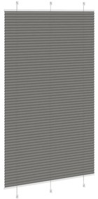 pliszírozott redőny antracit 115x200 cm szövetszélesség 114,4cm