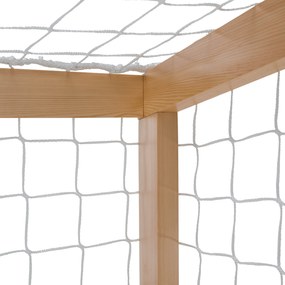 Montessori ágy, természetes/fehér/kék/piros, 90x200, FUTAL