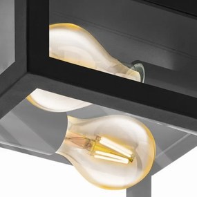 Eglo 99122 - AMEZOLA fürdőszobai mennyezeti lámpa 2xE27/40W/230V IP44