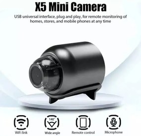 Mikrokam Vezeték nélküli mini kamera