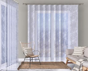 Mg Függöny 34821 vakolat Fehér 300x250cm készre varrva Bt M