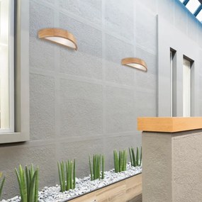 Fali lámpa OAK 1xE27/60W/230V tölgy