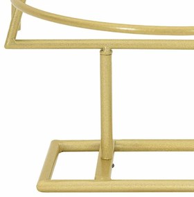 Fém karácsonyfa állvánnyal Arany 60 cm Porszórt Acél