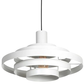 Retro Pendant Lamp White Round - Halo Cirque
