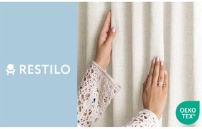 Elefántcsont színű függöny 140x270 cm Velari – Restilo