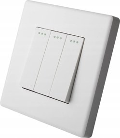 Kapcsoló Fénykapcsoló Hårmas Fali Fehér MƱanyag Luuna