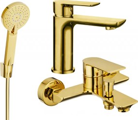 Mexen Alfa R40 kád szett, arany - 745703R40-50