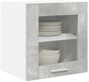 Függő szekrény Riga 2 pcs Beton Szürke 40 x 31 x 40 cm Faanyag