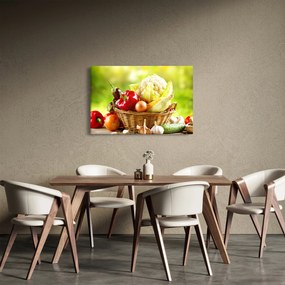 Kép - Zöldségek (90x60 cm)