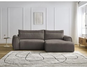 Barna sarokkanapé Aden – Bobochic Paris