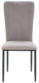 Világosszürke étkezőszék szett 4 db-os Holly – Marckeric