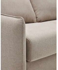 Bézs kinyitható kanapé 185 cm Carlota – Kave Home