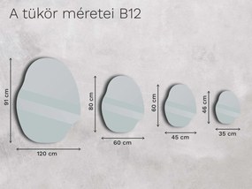 Base tükör B12 35×46