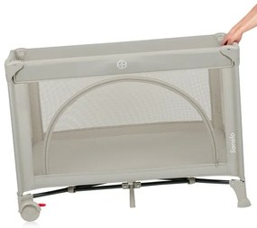 Lionelo - Utazóágy LAURA Homokbézs