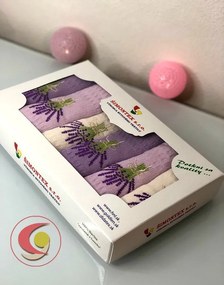 Konyhai törülközők Levendula szett 6 db