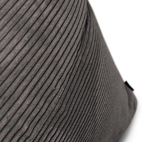 Krémszínű kordbársony babzsákfotel Razzmatazz – SLOWDOWN