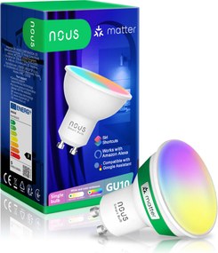 Led izzó smart Nous GU10 4,5 W 350 lm