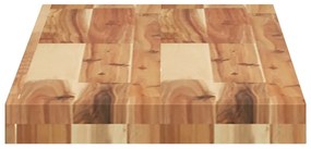 3 db olajbevonatú tömör akácfa függőpolc 80 x 30 x 4 cm