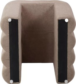 Bézs kialakítású puff TICA