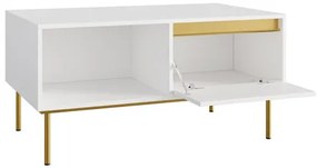 Dohányzóasztal Gelean (fehér + arany) . 1103712