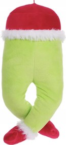 Karácsonyi dekoráció Mikulás lábak karácsonyfához 40 cm Heallily