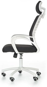Socket irodai szék, fekete / fehér