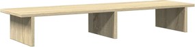 vidaXL sonoma tölgy színű szerelt fa monitorállvány 100 x 27 x 15 cm