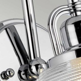 Quoizel QZ-DUBLIN1-PC - LED Fürdőszobai lámpa DUBLIN 1xG9/3W/230V IP44 króm