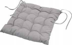 Székpárna Kötött Világosszürke 40 x 40 cm