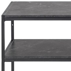ALMA konzolasztal antracit színben